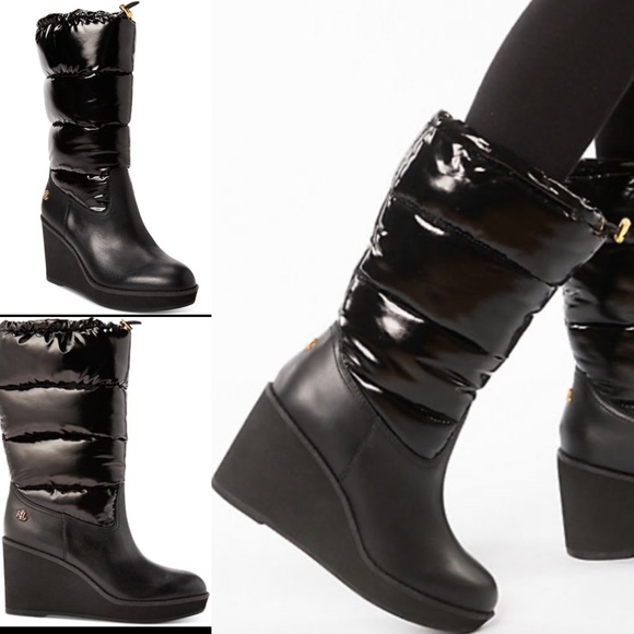 RALPH LAUREN RUDEE BOOTS - Picture 1 of 10